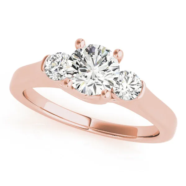 Engagement Rings 3 Stone Round - TN83785