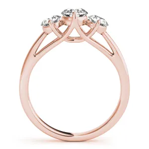 Engagement Rings 3 Stone Round - TN83821