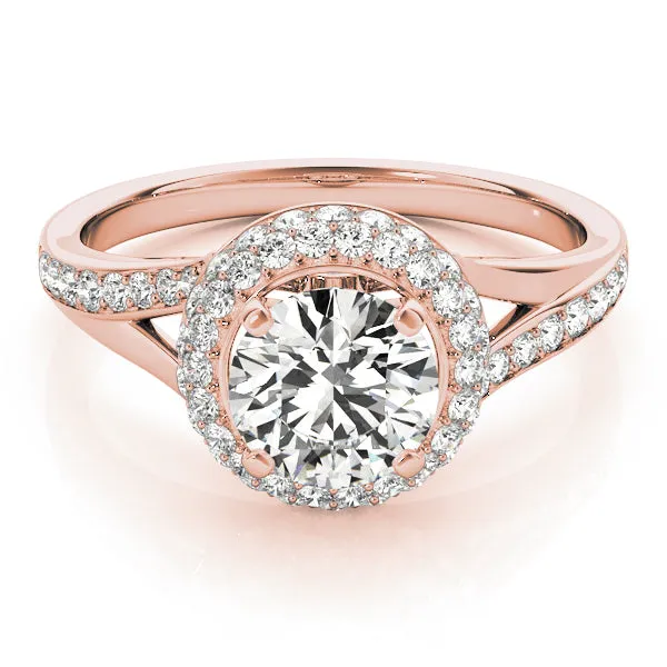 Engagement Rings Halo Round - TN84292