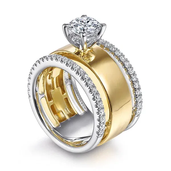 Eternal Harmony Diamond Engagement Ring Mounting