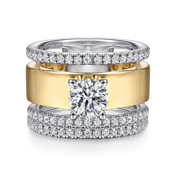 Eternal Harmony Diamond Engagement Ring Mounting