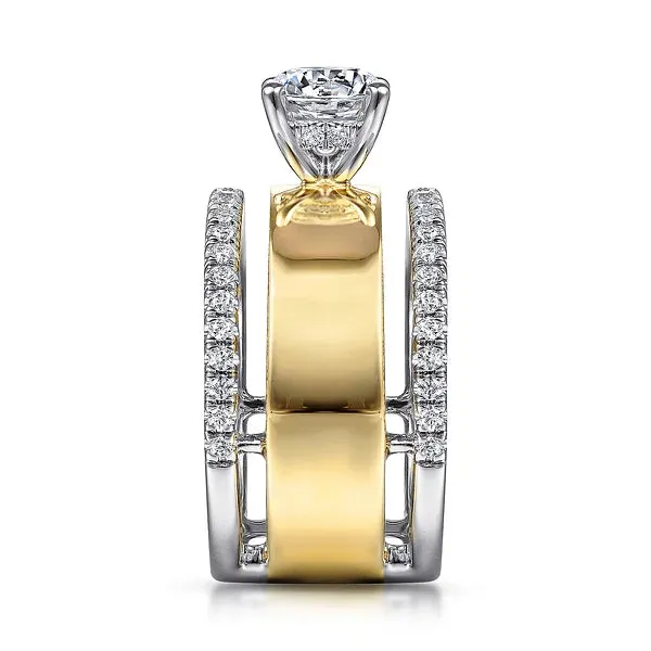 Eternal Harmony Diamond Engagement Ring Mounting