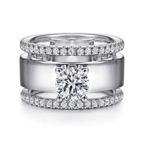 Eternal Harmony Diamond Engagement Ring Mounting