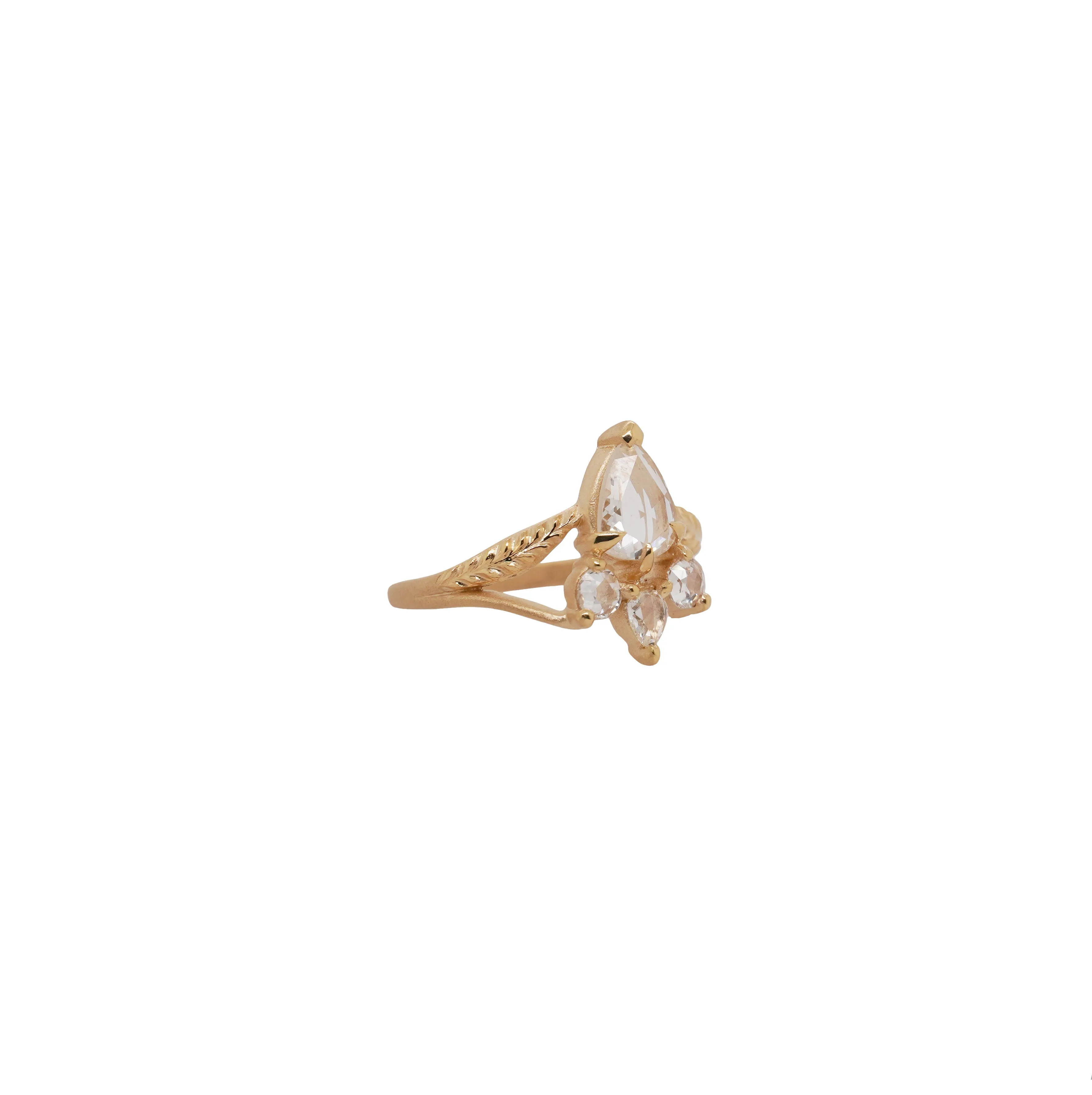 Evergreen Peacock Cove Diamond Ring