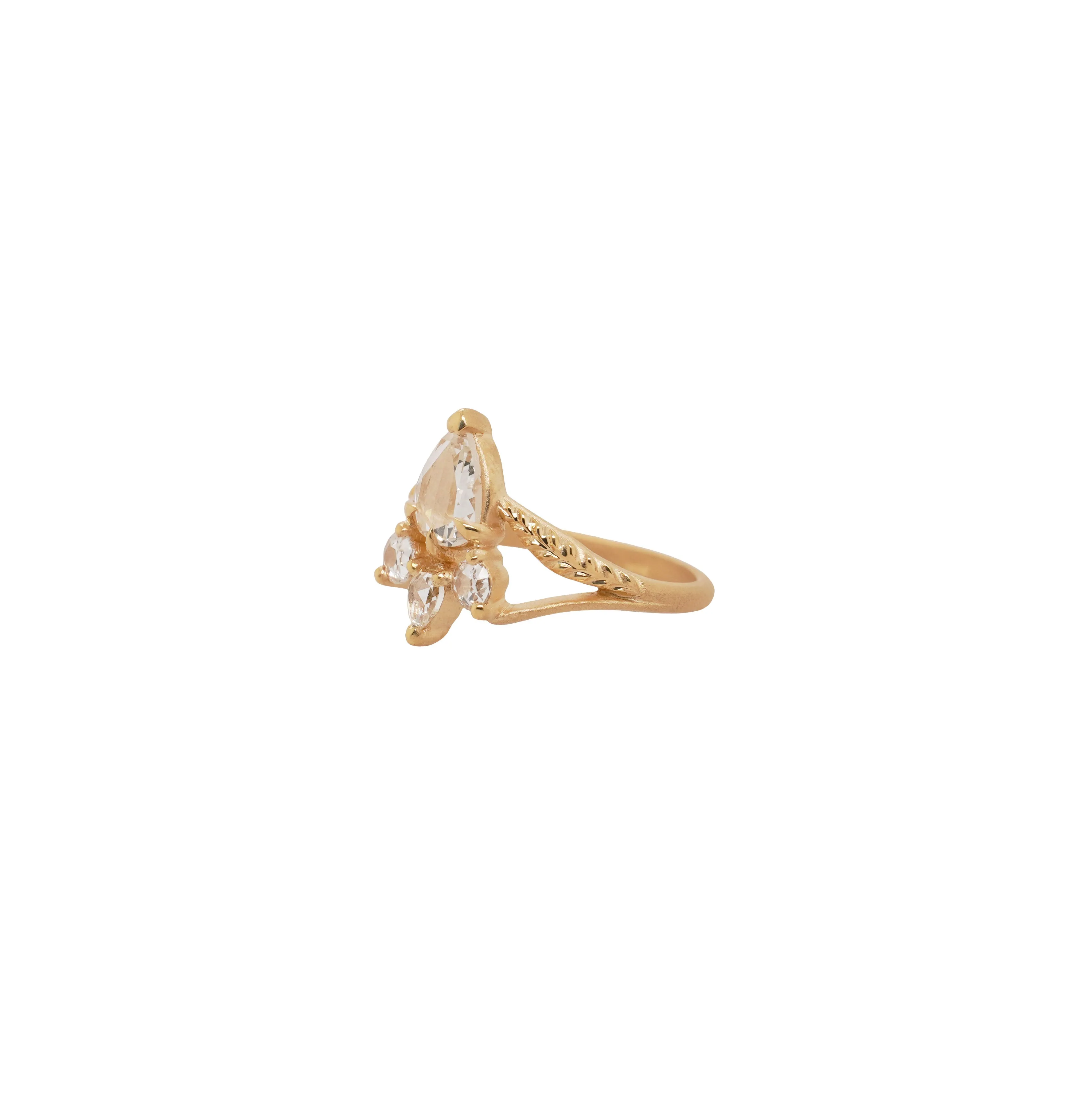 Evergreen Peacock Cove Diamond Ring