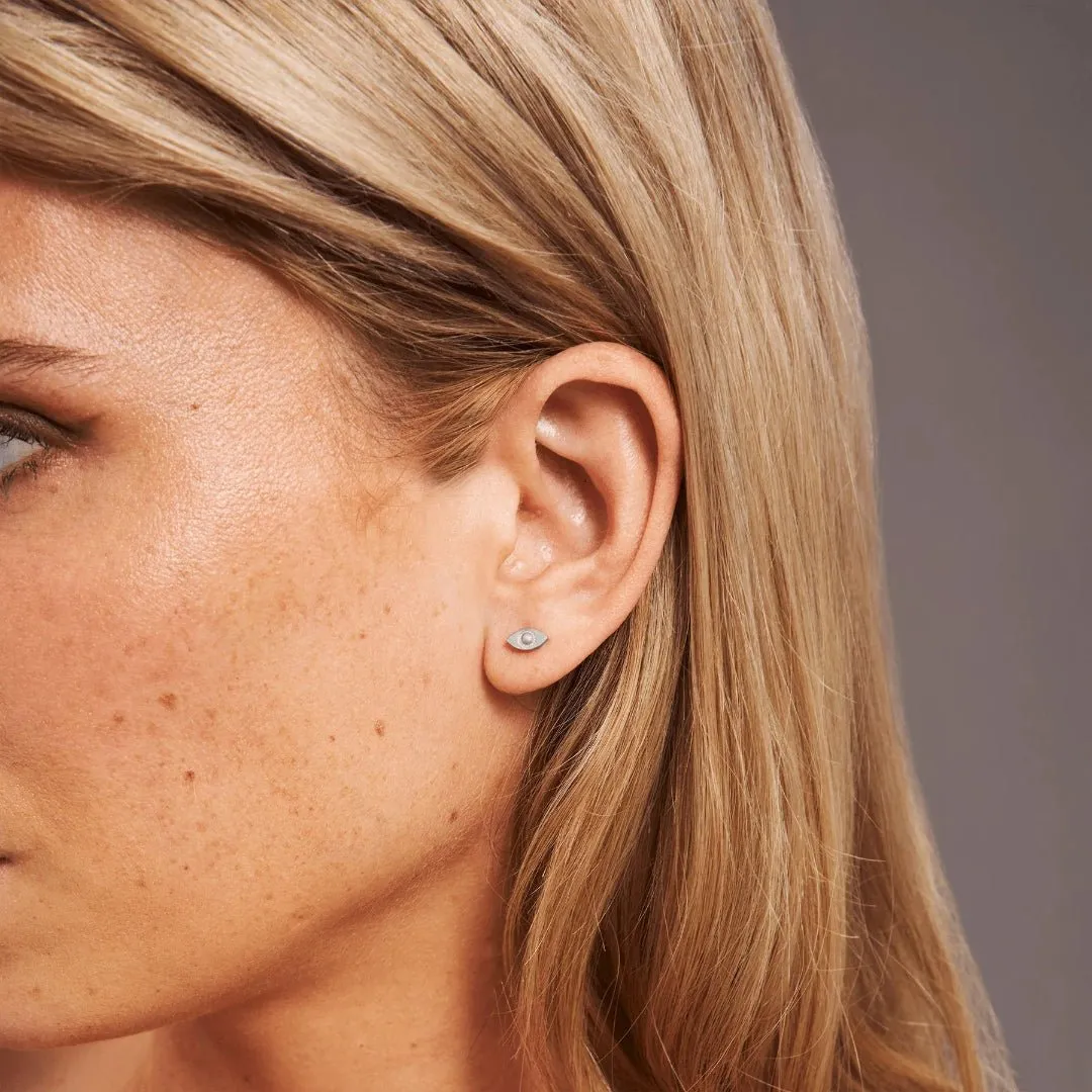 Evil Eye Stud Earrings