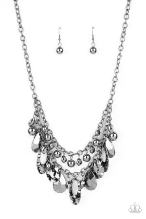 Extra Exhilarating Black Paparazzi Necklace