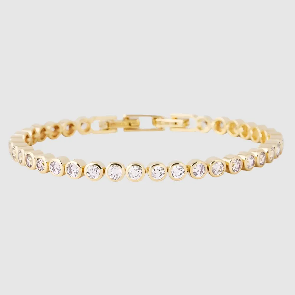 Fairley Bezel Set Tennis Bracelet