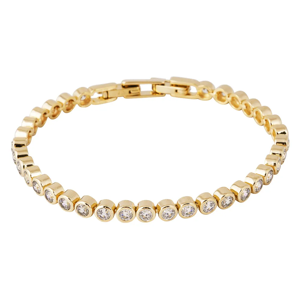 Fairley Bezel Set Tennis Bracelet