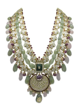 Fairuza Polki Long Necklace