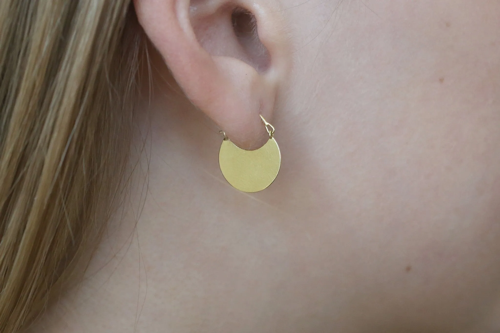 Flare Earrings - Circle