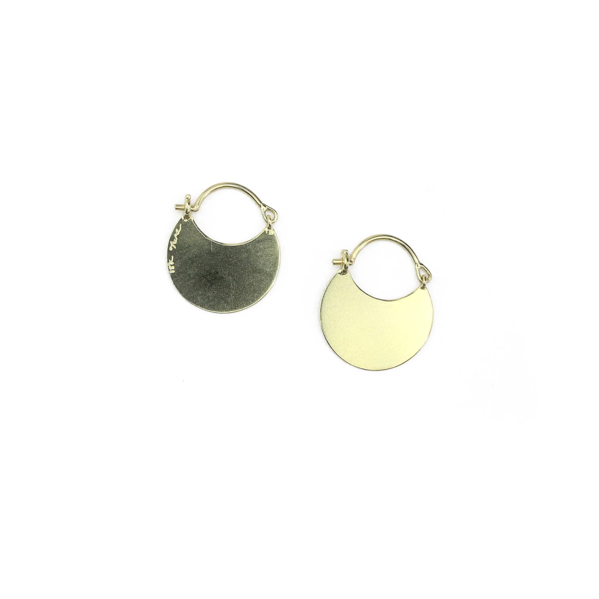 Flare Earrings - Circle