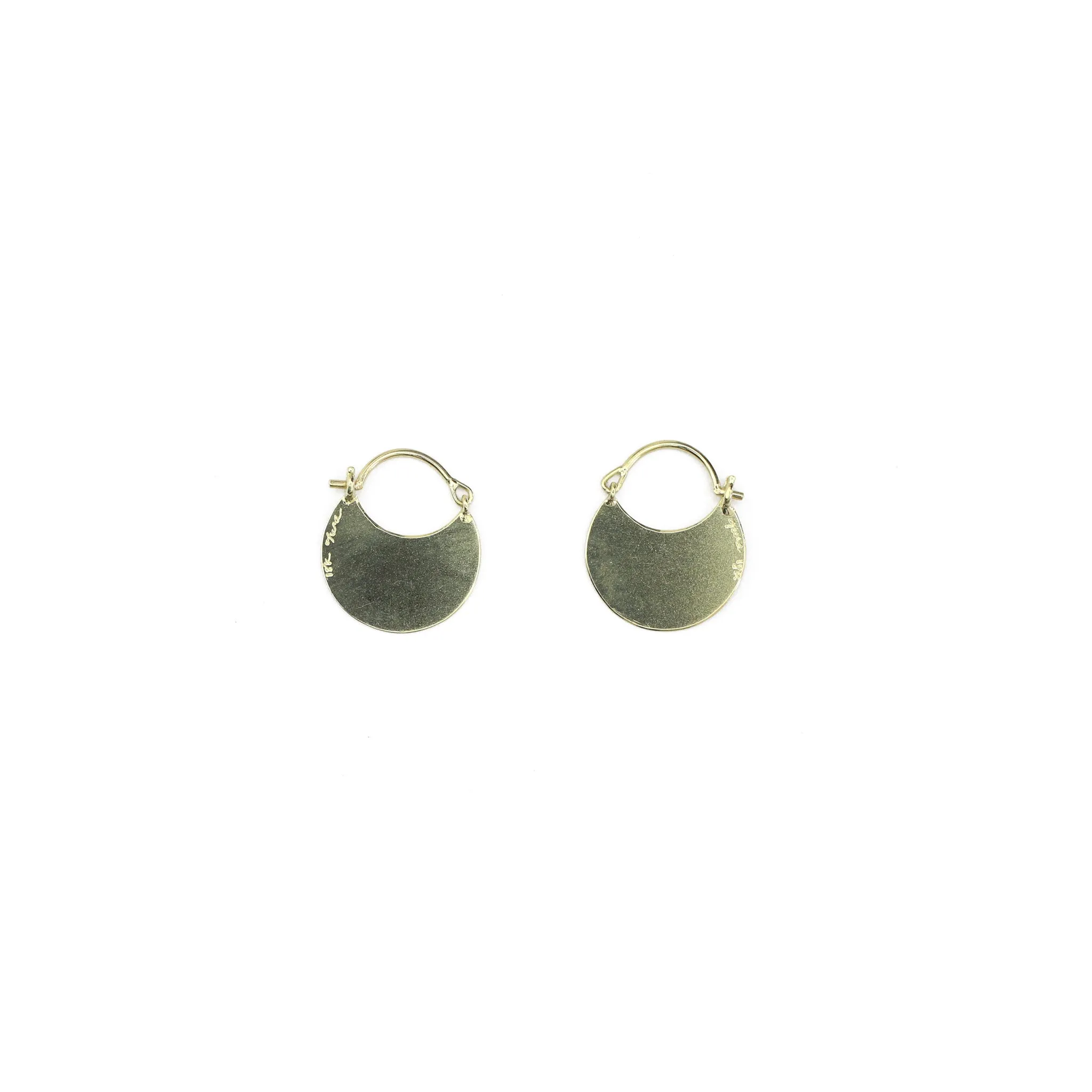 Flare Earrings - Circle