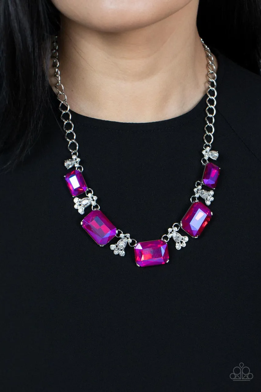 Flawlessly Famous Pink Paparazzi Necklace
