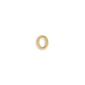 Florentine Finish One Oval Link