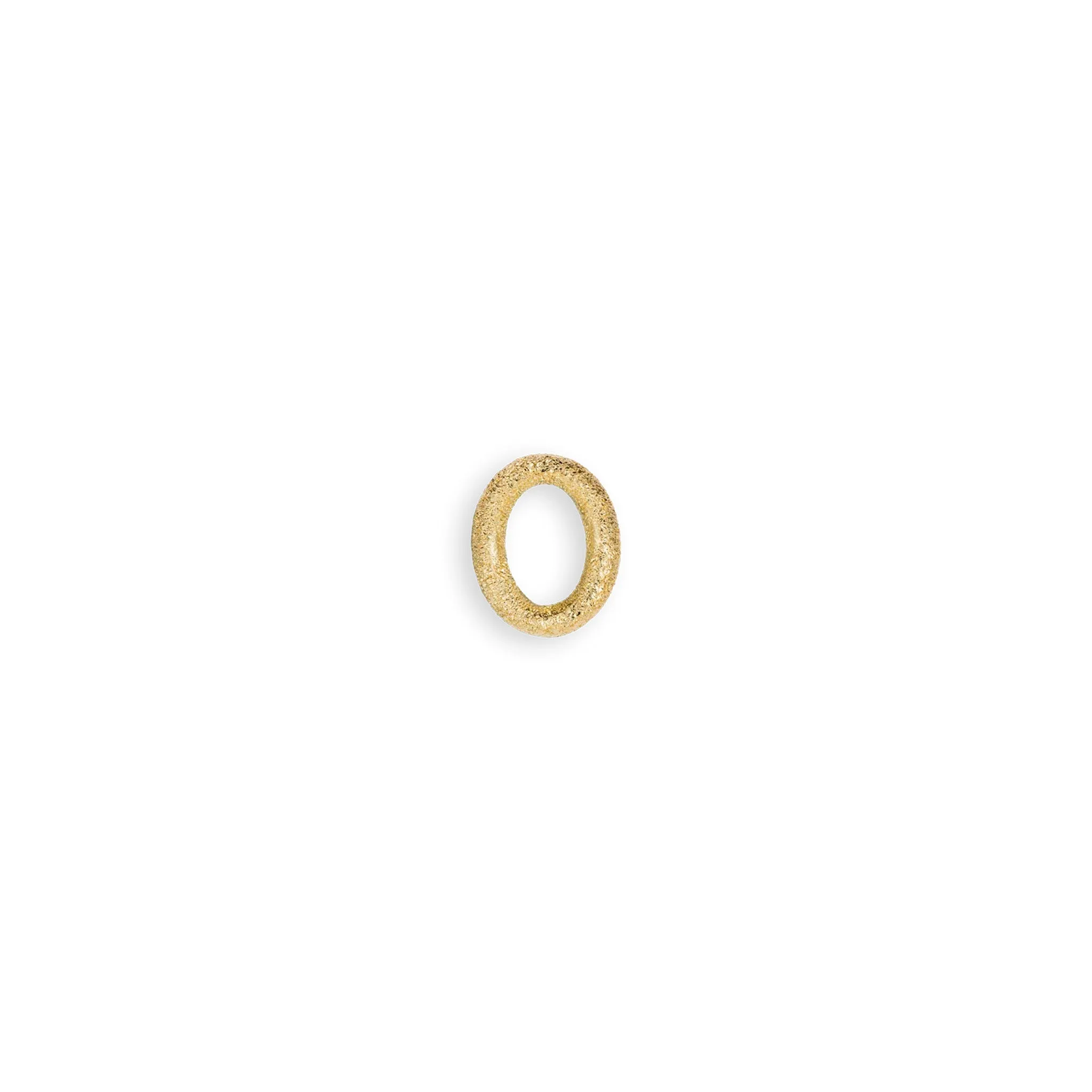 Florentine Finish One Oval Link