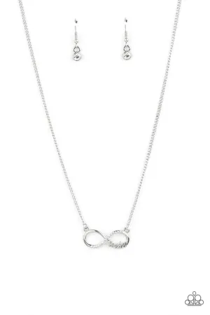 Forever Your Mom Silver Paparazzi Necklace