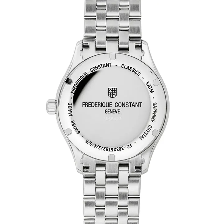 Frederique Constant Classics Index Automatic Stainless Steel Watch - FC-303NN5B6B