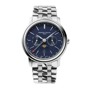 FREDERIQUE CONSTANT INDEX BUSINESS TIMER - FC-270N4P6B