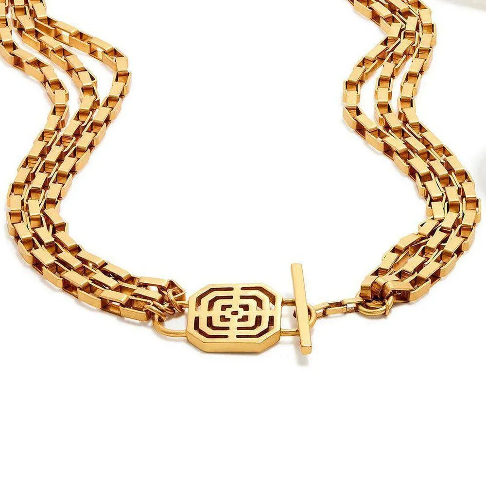 Geneva Triple Strand Necklace