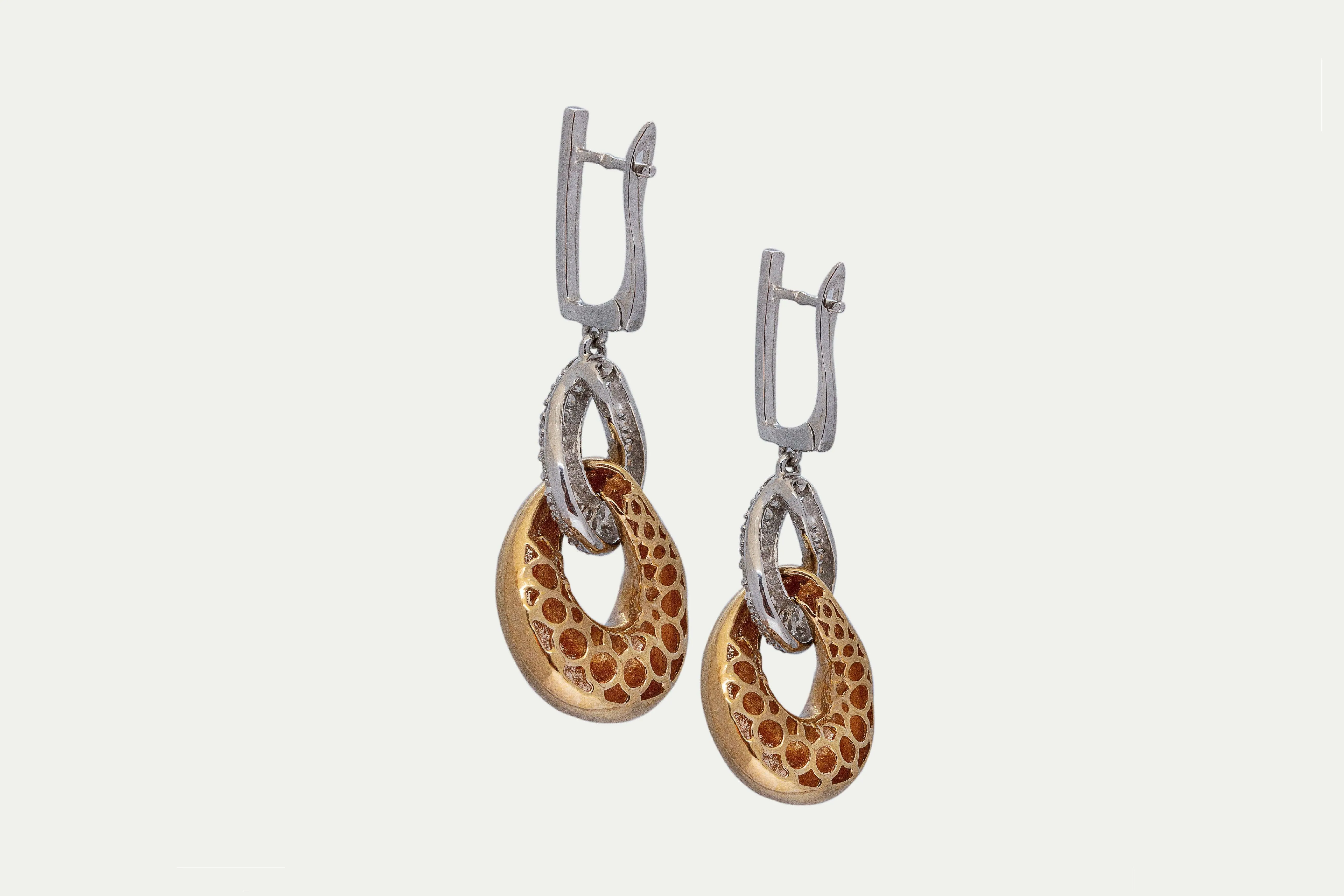 Gilded Earrings