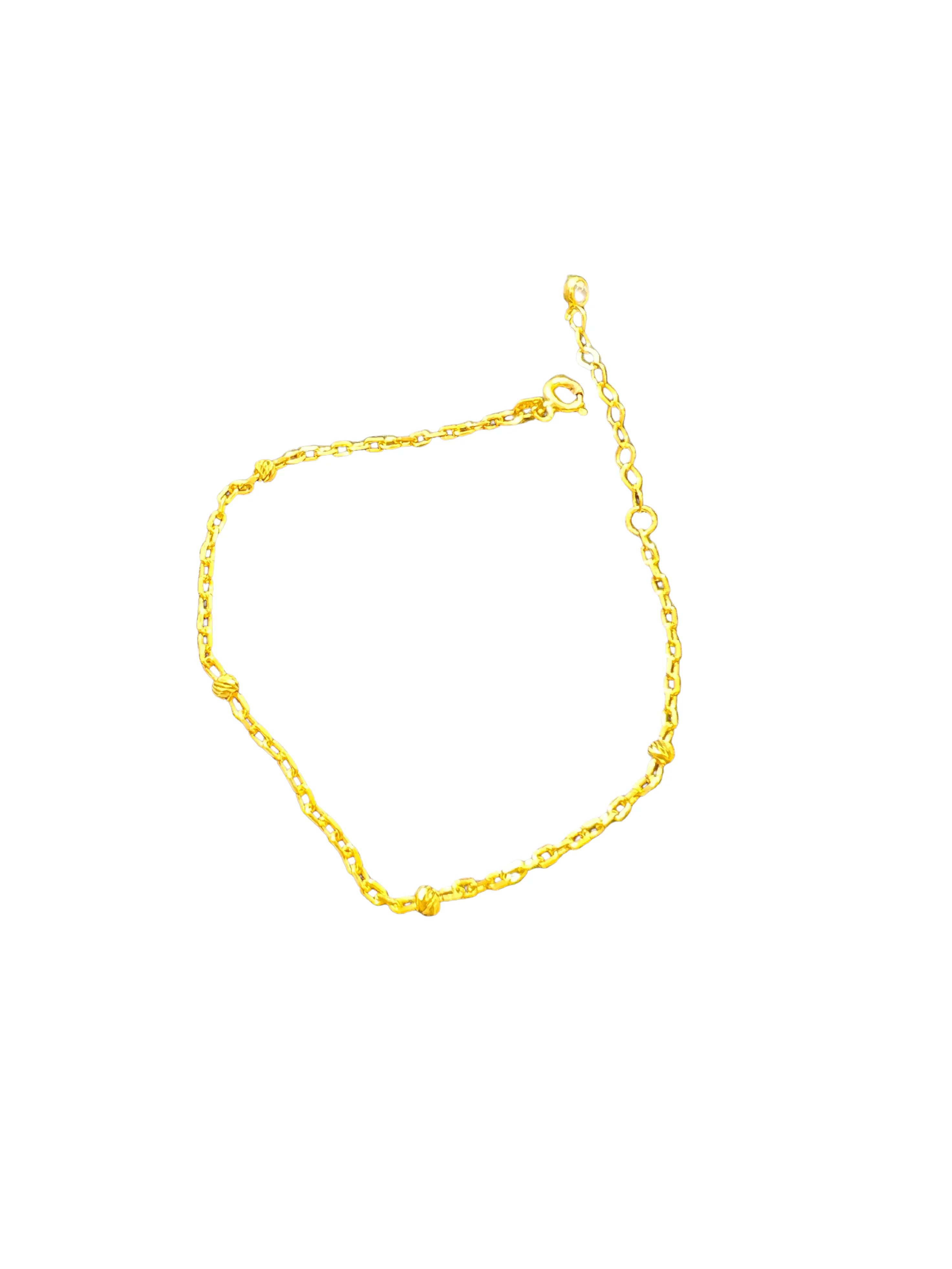 Gold Beads 22K Gold Bracelet