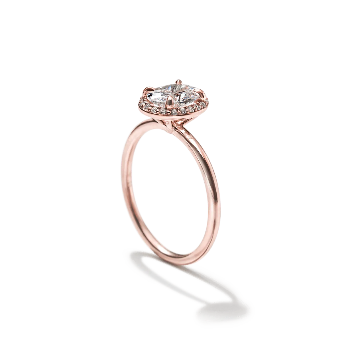 Halo Engagement Ring