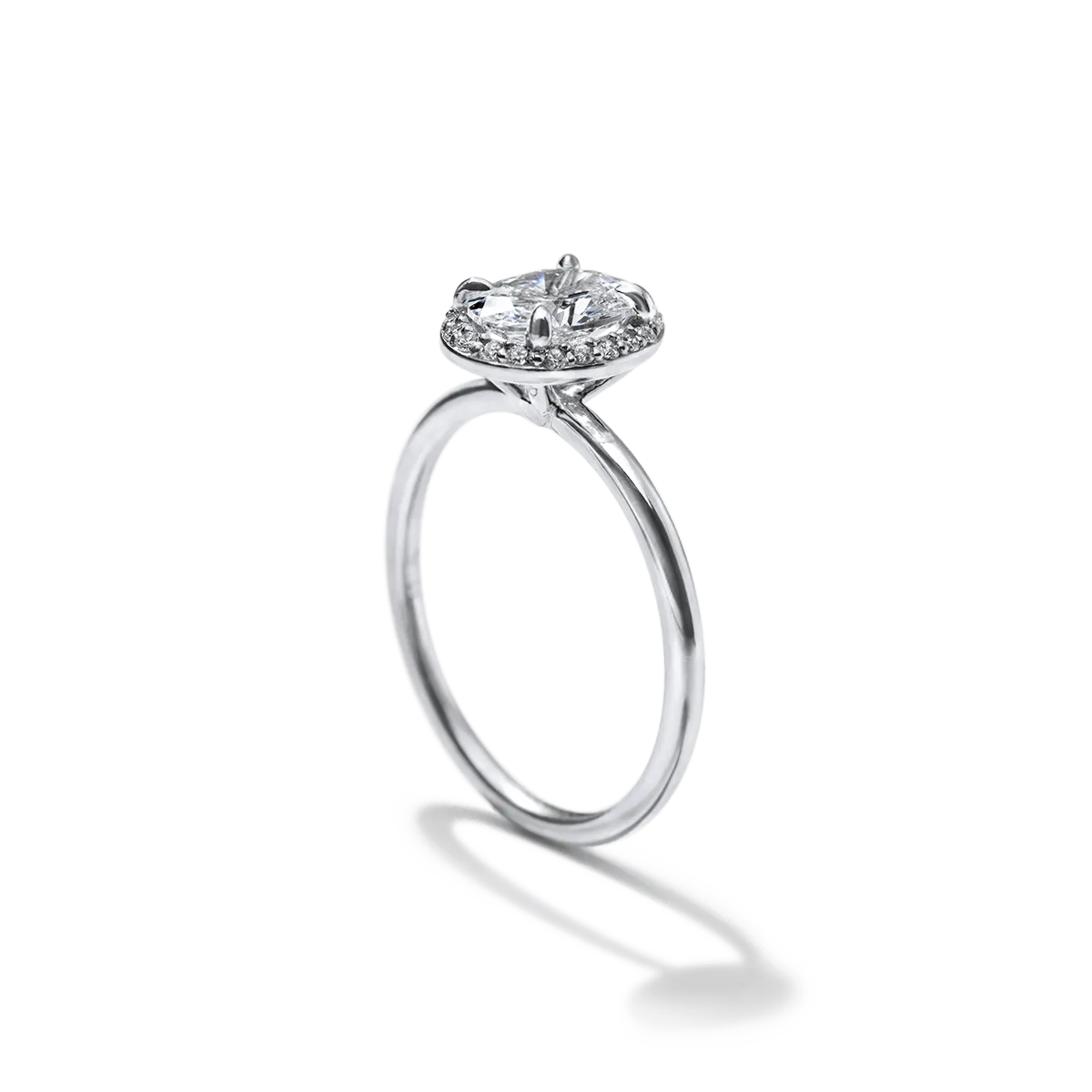 Halo Engagement Ring
