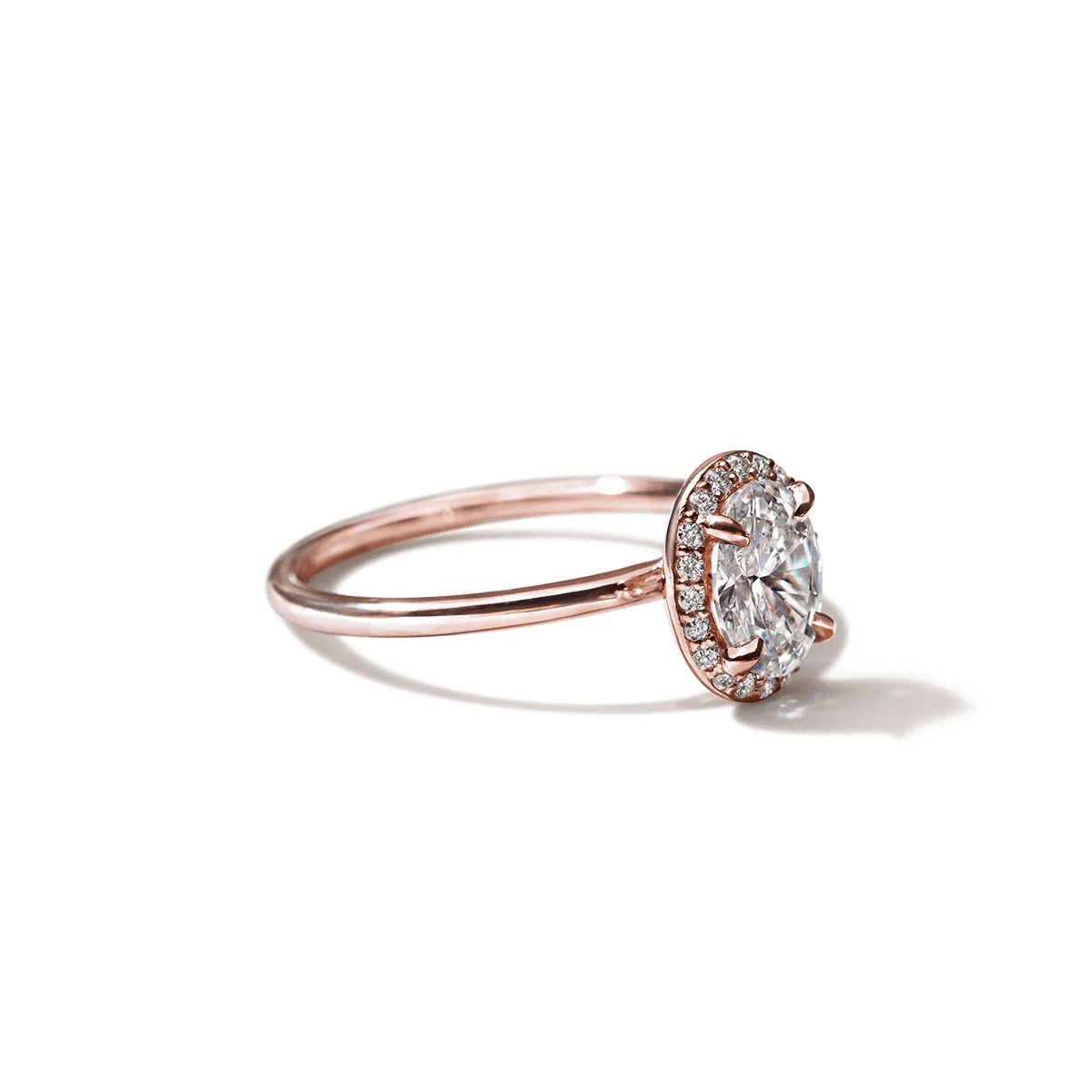 Halo Engagement Ring