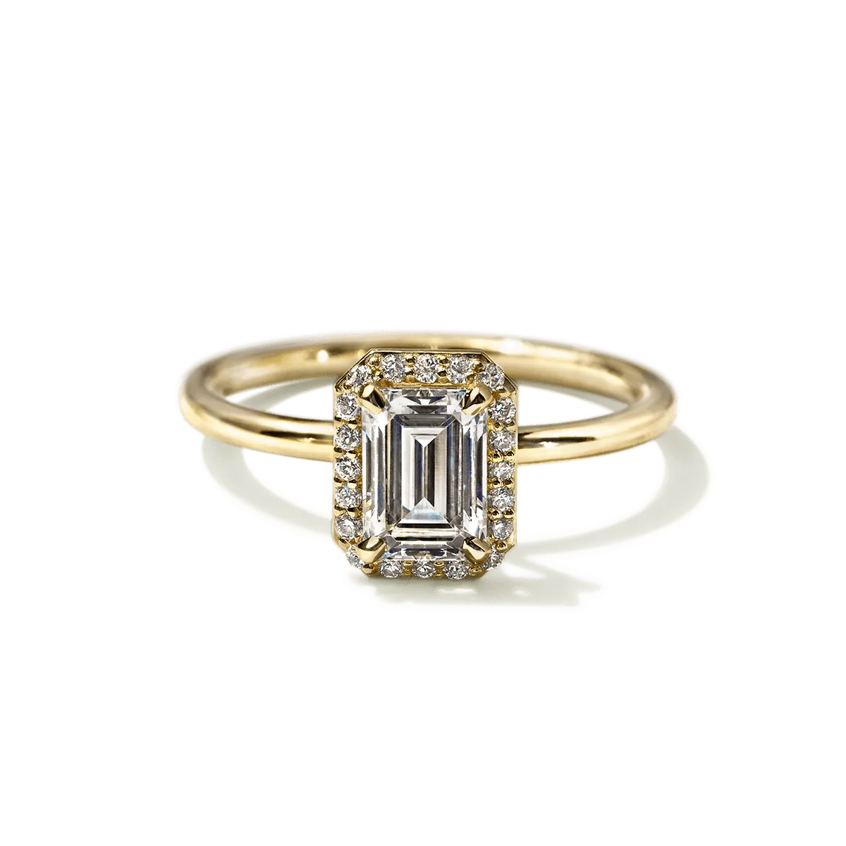 Halo Engagement Ring