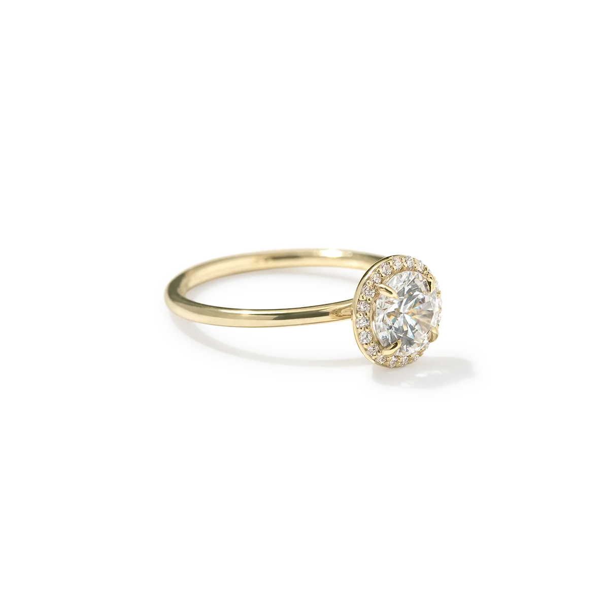 Halo Engagement Ring