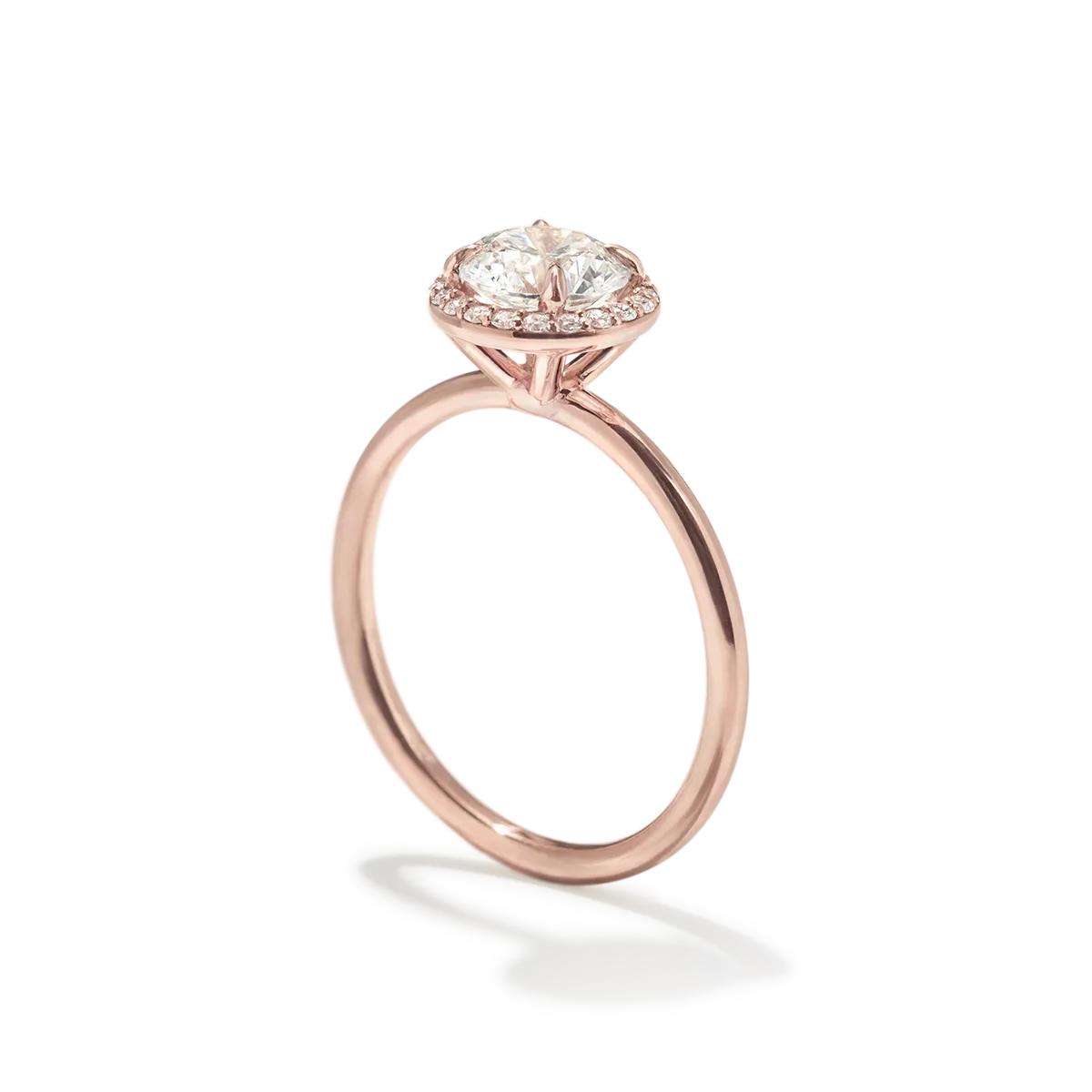 Halo Engagement Ring