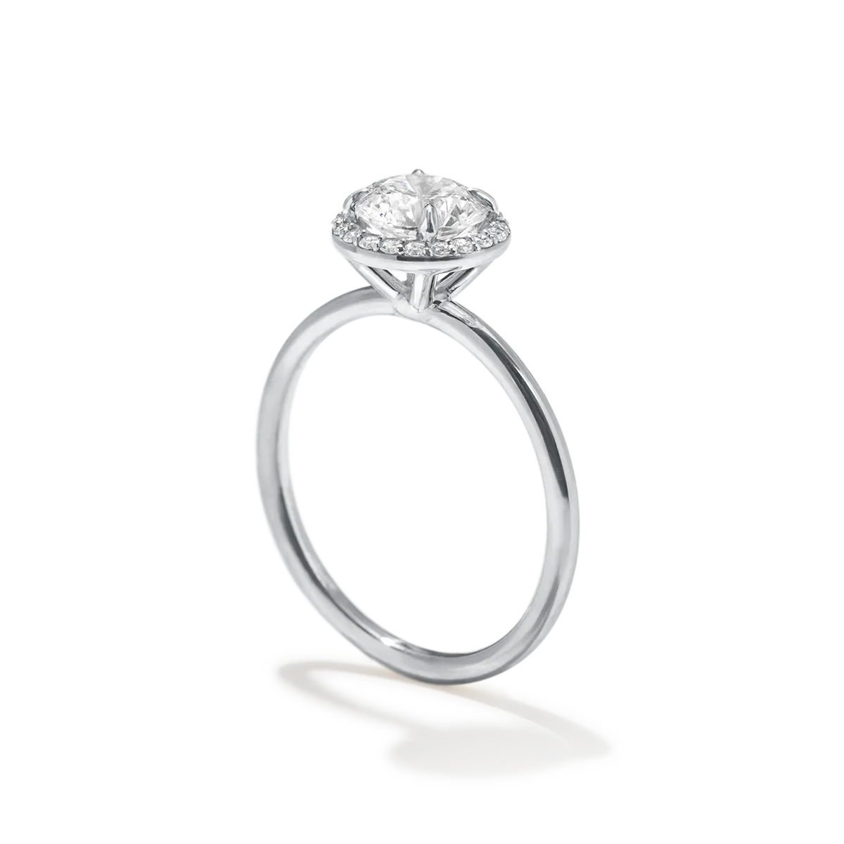 Halo Engagement Ring
