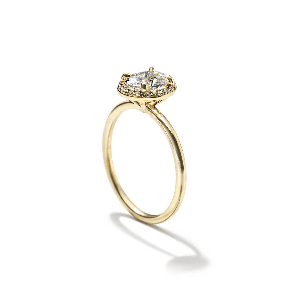 Halo Engagement Ring