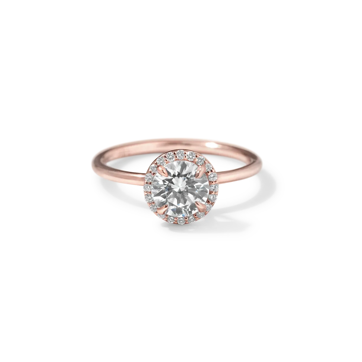 Halo Engagement Ring