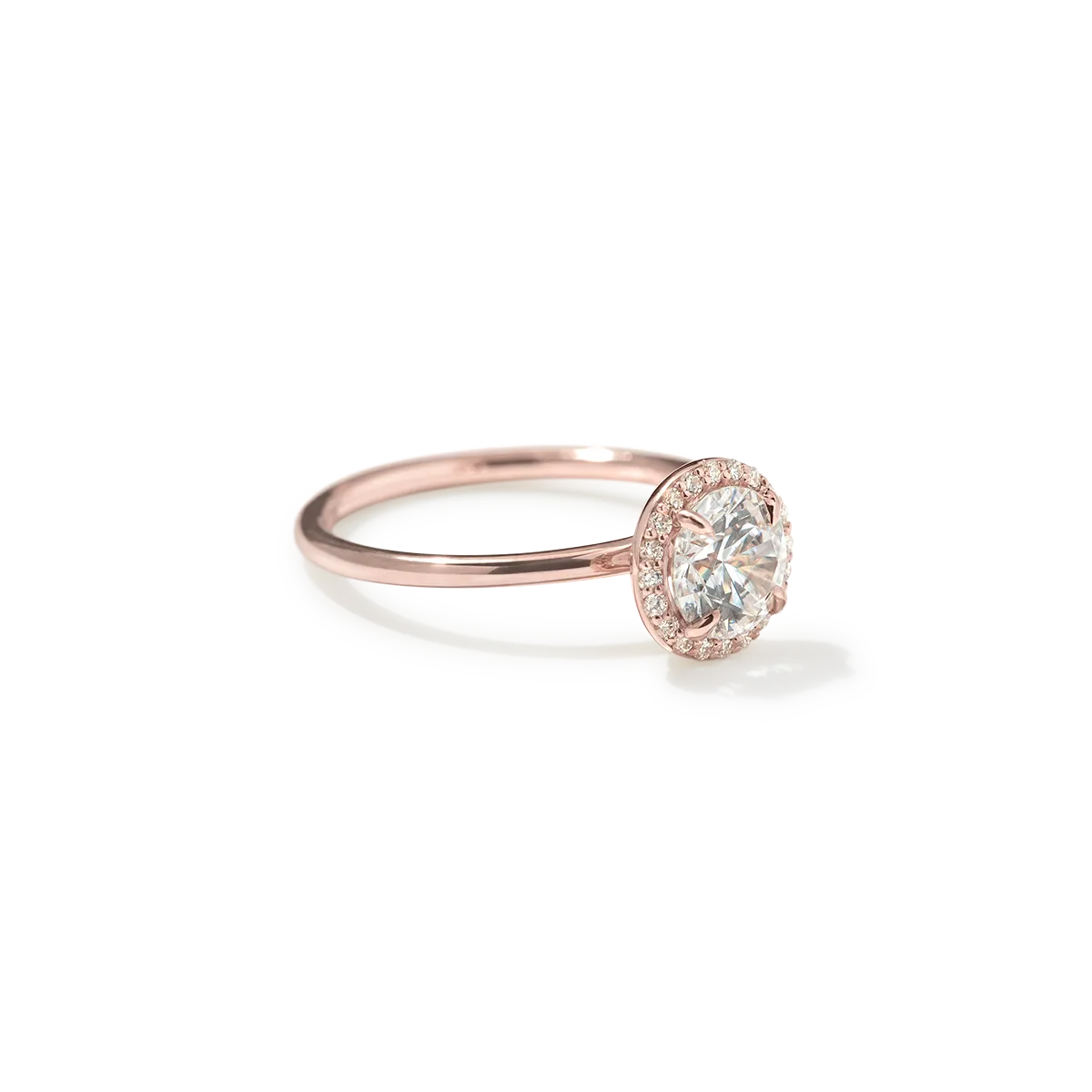 Halo Engagement Ring
