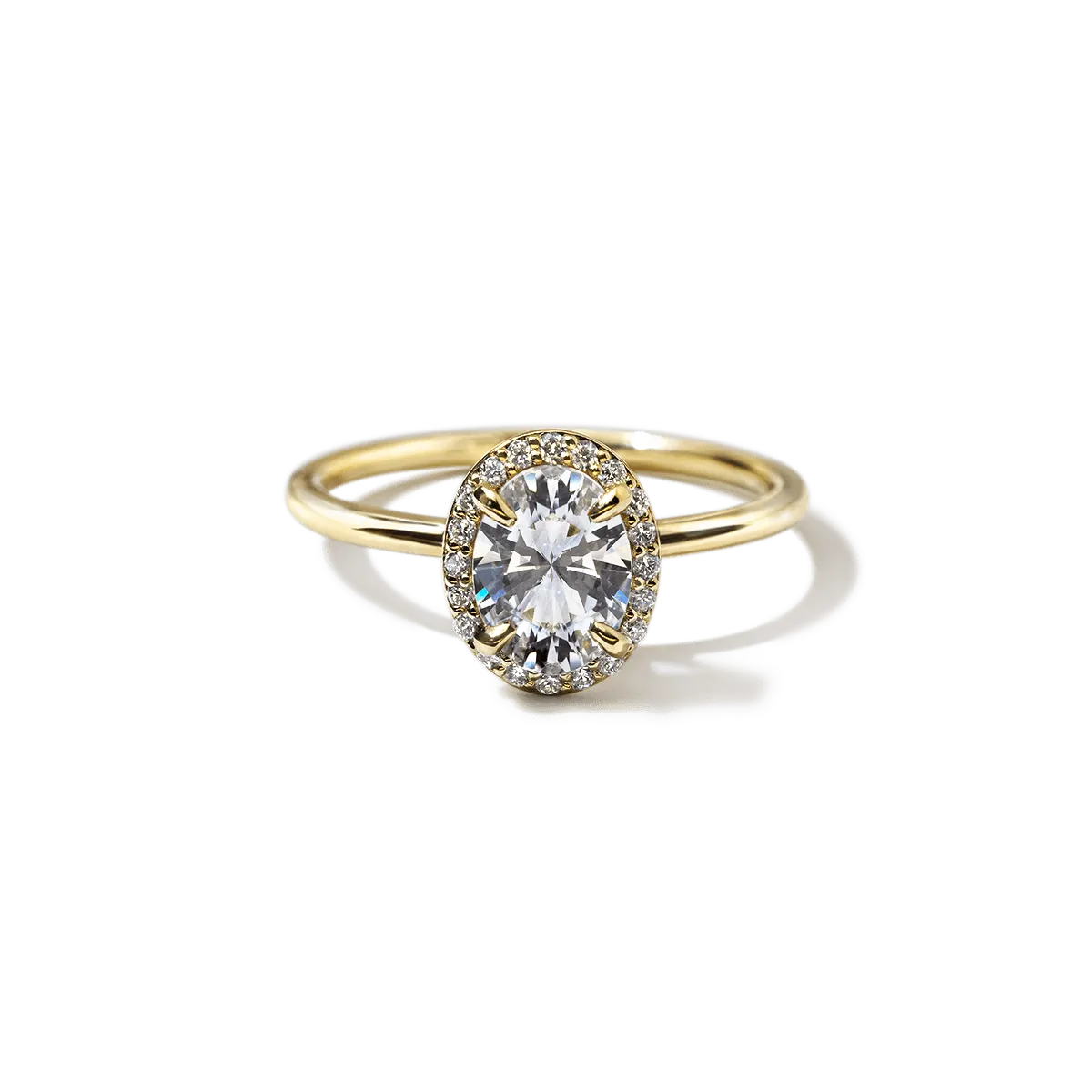 Halo Engagement Ring