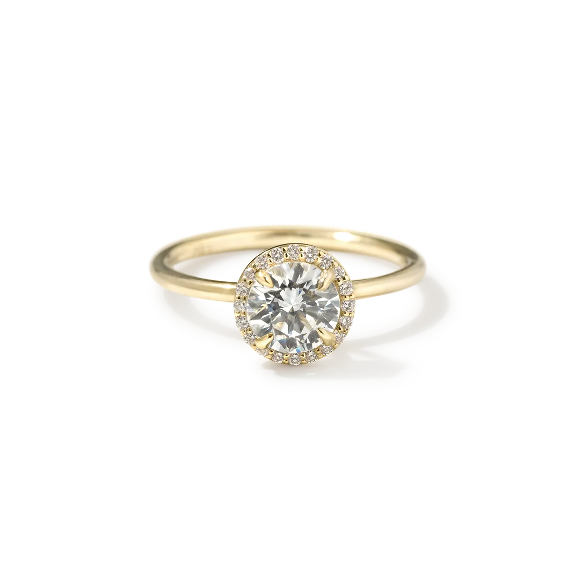 Halo Engagement Ring