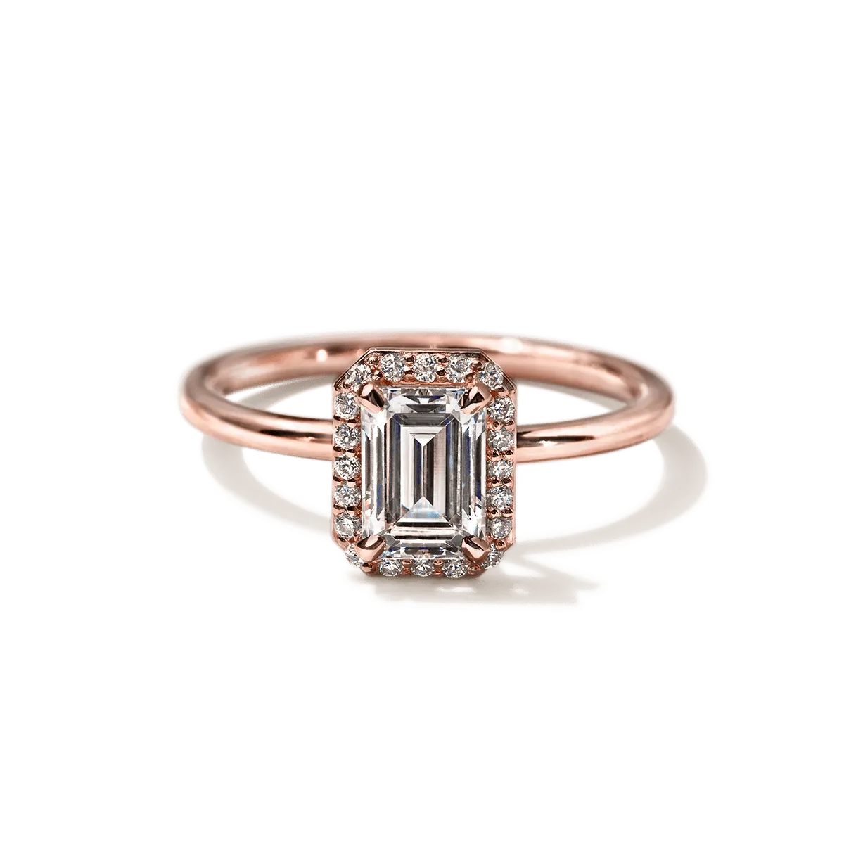 Halo Engagement Ring
