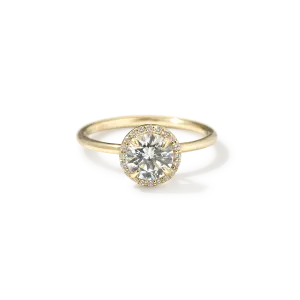 Halo Engagement Ring