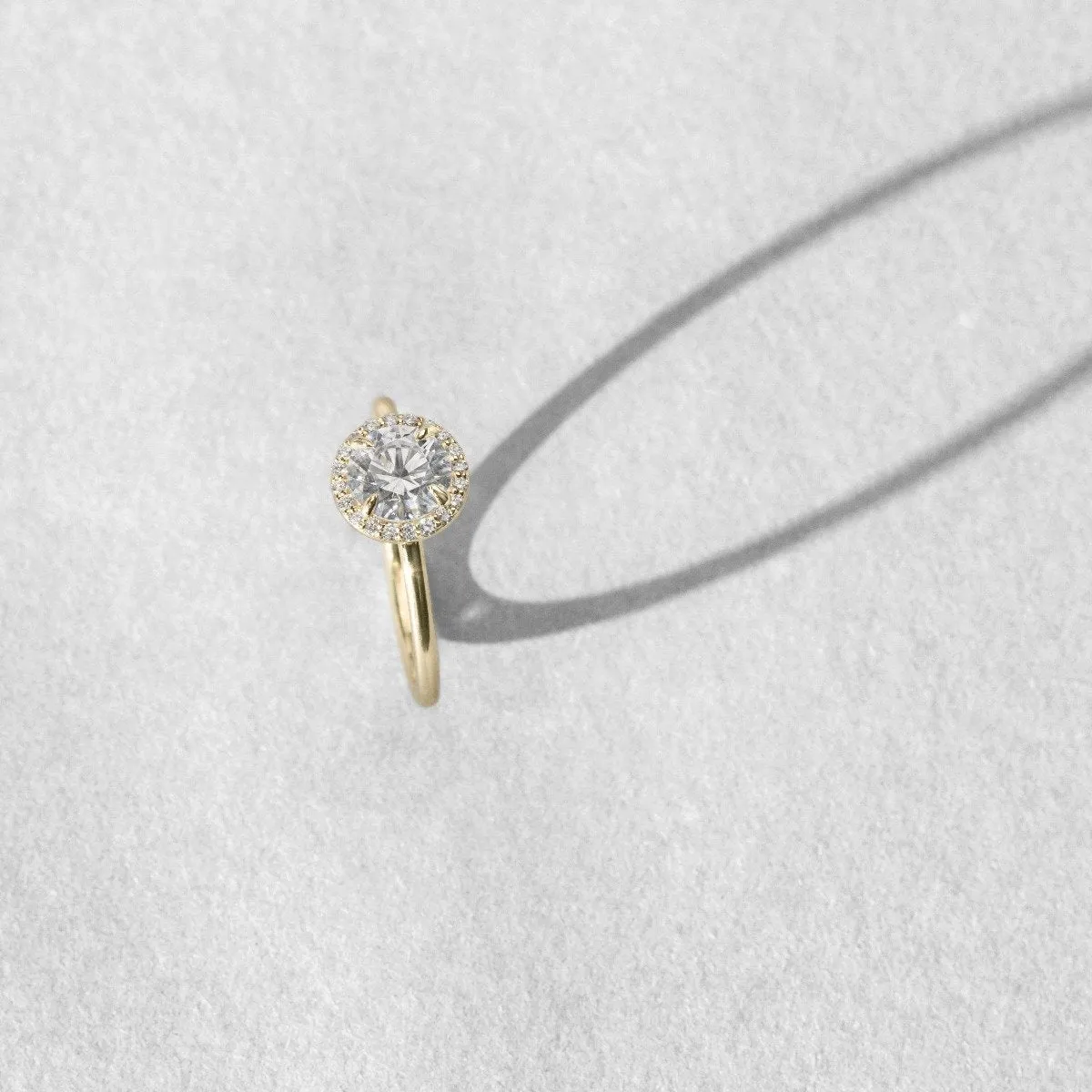 Halo Engagement Ring
