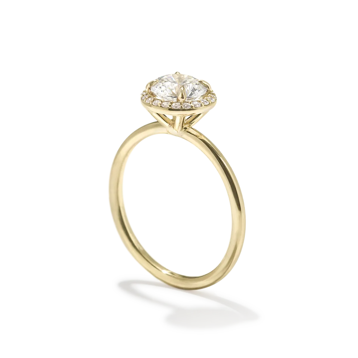 Halo Engagement Ring