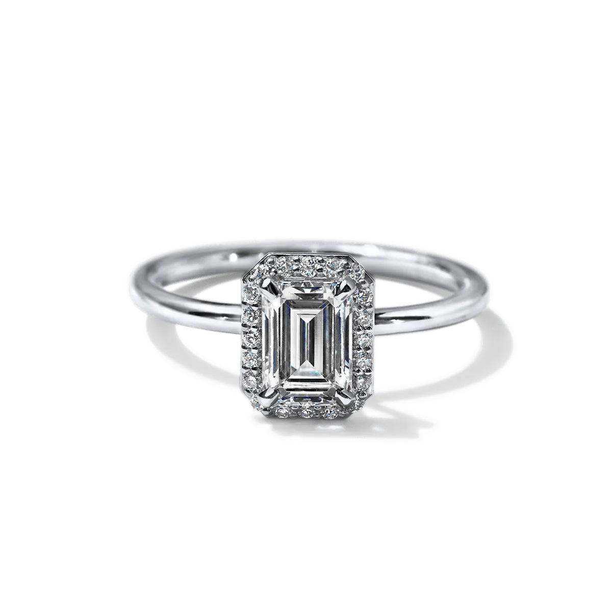 Halo Engagement Ring