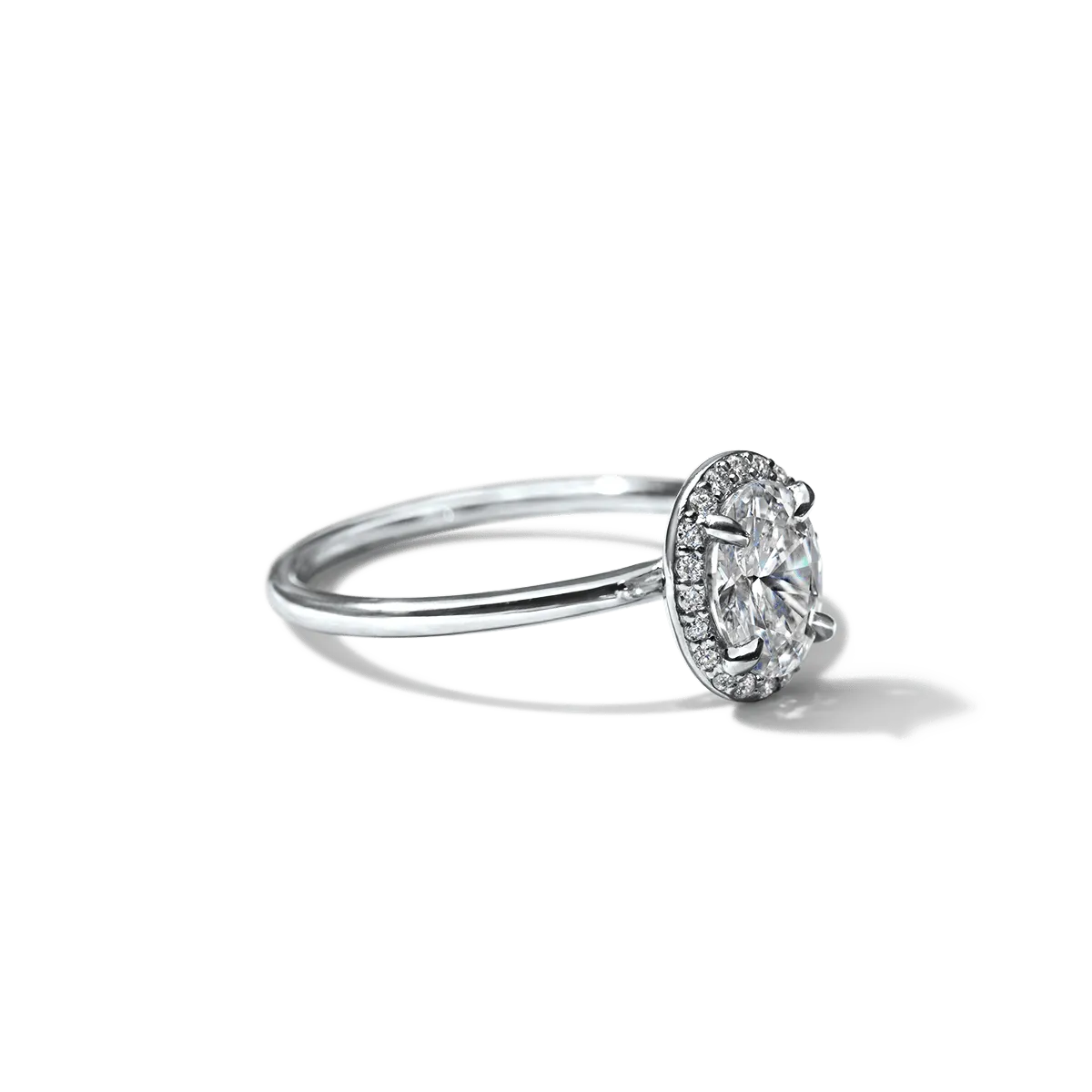 Halo Engagement Ring