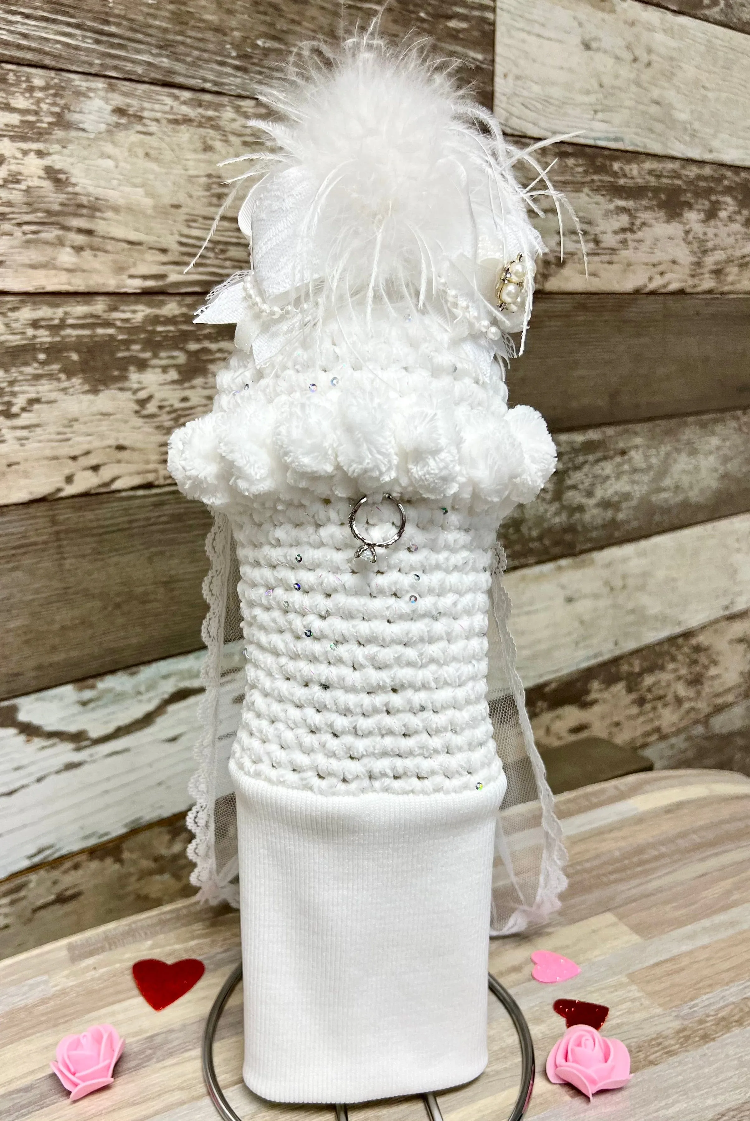 Head Cover Set (Bride and Groom) - I Do, I Do, I Do