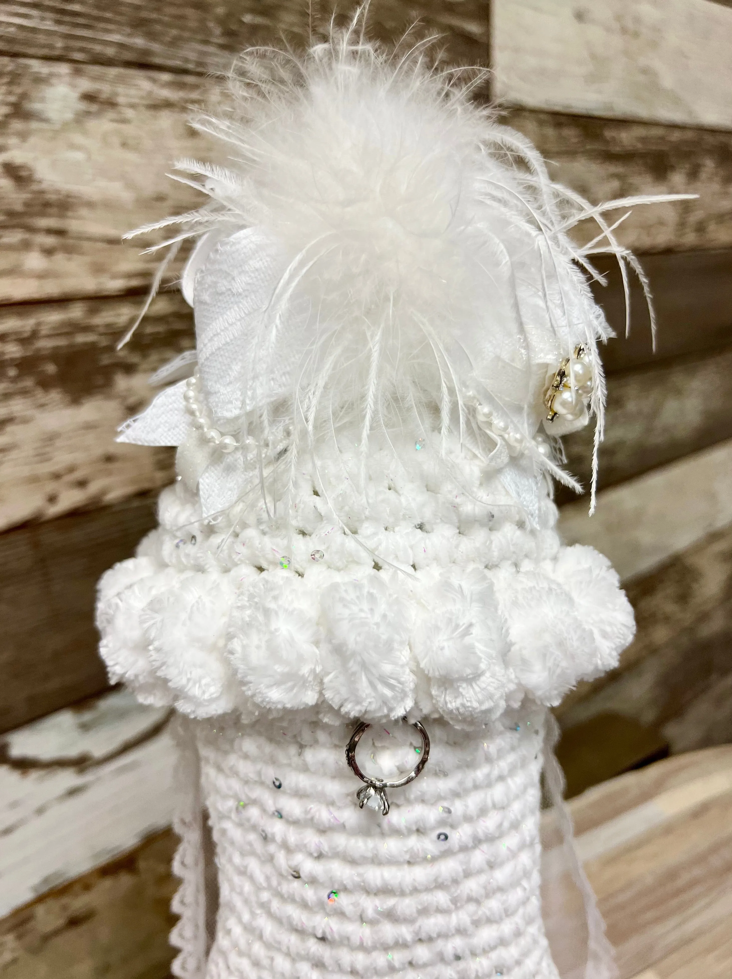 Head Cover Set (Bride and Groom) - I Do, I Do, I Do