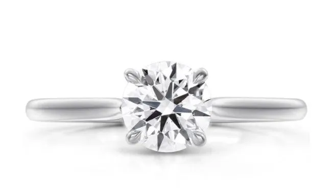Hearts on Fire Camilla 4 Prong Engagement Ring