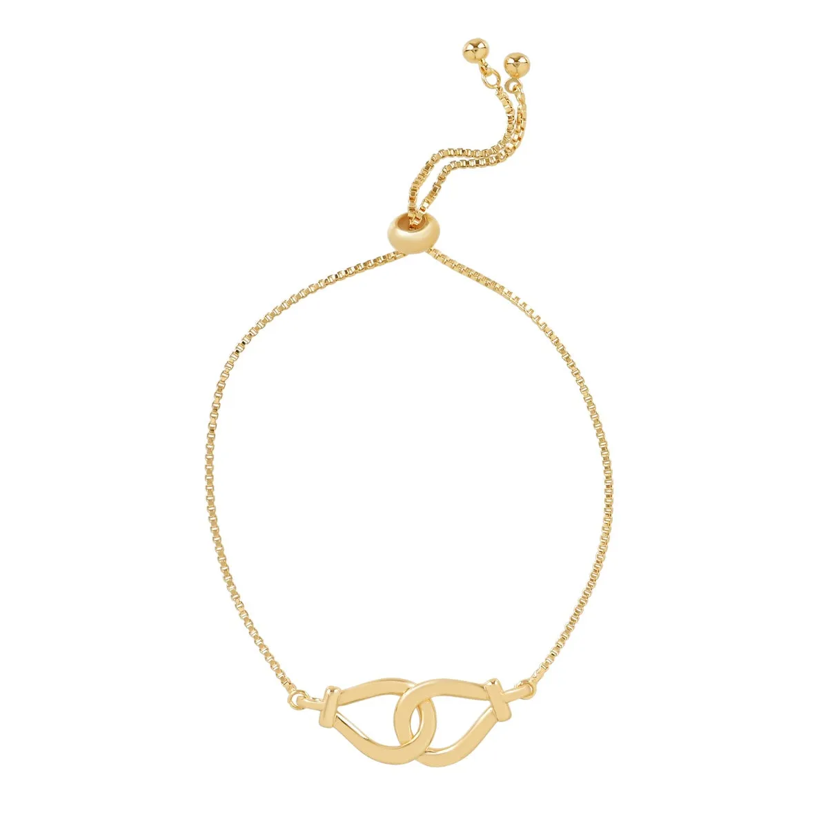 Horseshoe Link Adjustable Bracelet