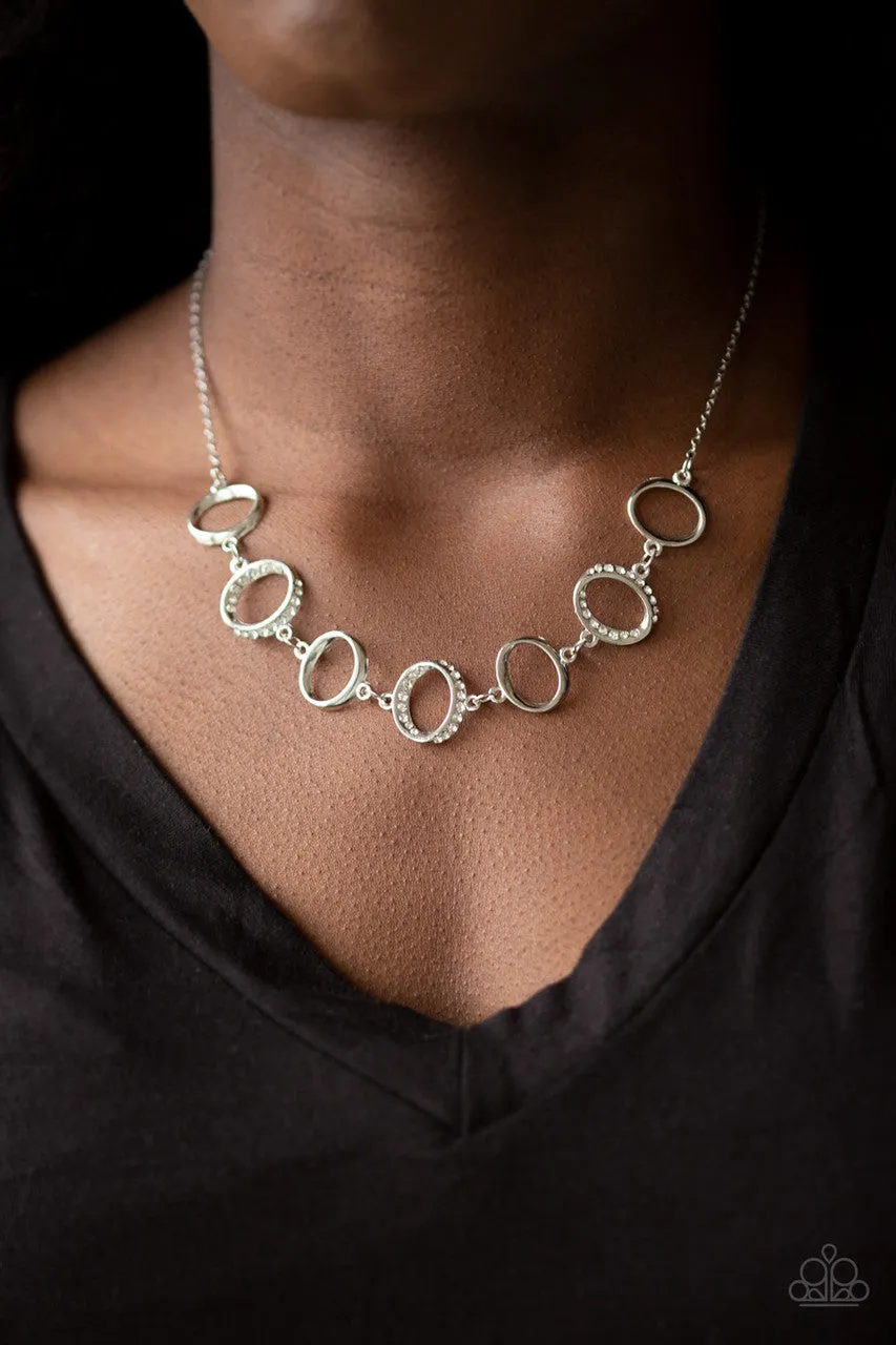 Inner Beauty White Paparazzi Necklace