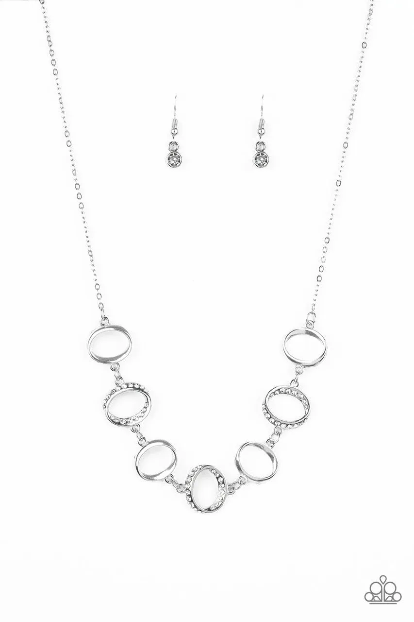 Inner Beauty White Paparazzi Necklace